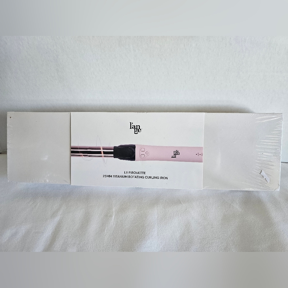 Lange Pink Titanium Curling Iron